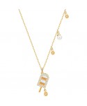 PENDENTE SWAROVSKI DONNA NO REGRETS ICE CREAM, MULTICOLORE, PLACCATURA ORO 5465294