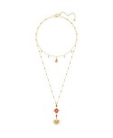 COLLANA SWAROVSKI DONNA LUCKY GODDESS, MULTICOLORE, PLACCATURA ORO 5451303