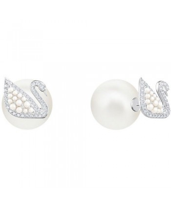 Buy Swarovski Iconic Swan Earrings 5416591 For Swarovski Sterling Silver  Earrings